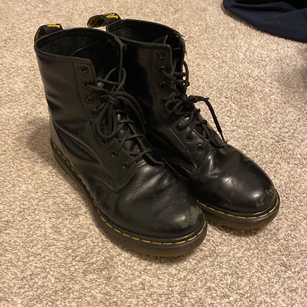 Dr. Martens leather boots